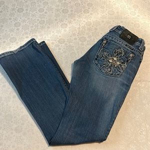 Miss Me Blue Boot Cut Jeans